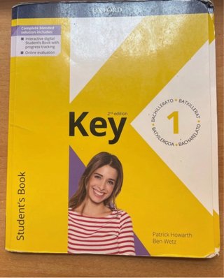 Key Bachillerato 2e 1 Student Book (Spain)