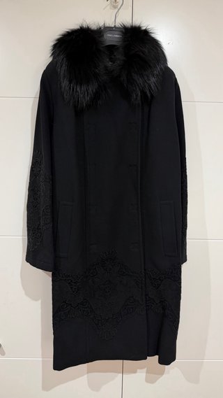 Abrigo Dolce & Gabbana Lana y Zorro