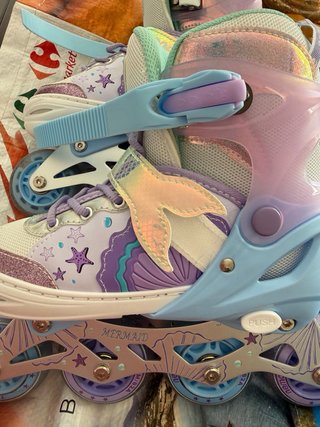 Patines niña Nemone sirena talla ajustable
