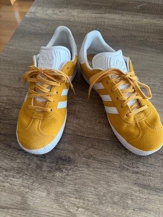 Adidas Gazelle Mujer Amarillo