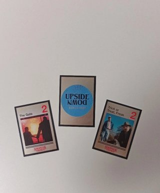 Lote 3 Cartas Stranger Things