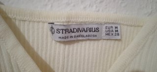 Top Stradivarius Beige