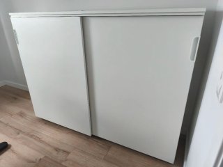 Armario Galant puertas correderas blanco