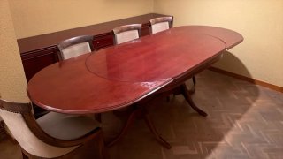 Oferta por mudanza: Mesa extensible y sillas