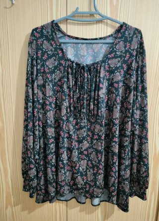 Blusa Estampada Talla 40