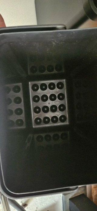 Juego de 3 papeleras negras