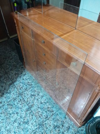 Cristal 77x87 cm, 6mm de espesor