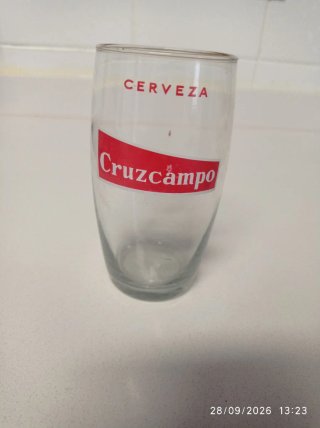 Vaso Cerveza Cruzcampo