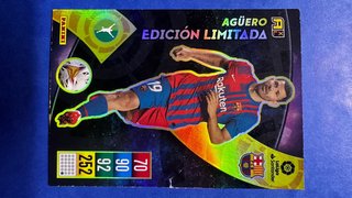 Cromo Panini Kun Agüero Edición Limitada 2021/22