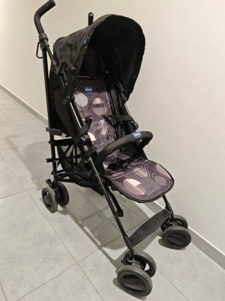 Silla de paseo Chicco London + funda + plástico