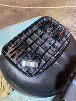 Baúl de moto SHAD SH39 Carbon 39L