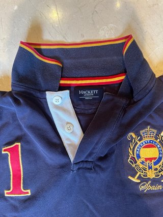 Camiseta Polo Hackett London Azul