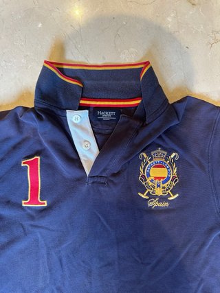 Camiseta Polo Hackett London Azul