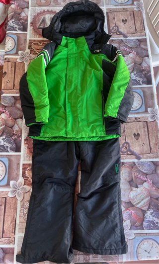 Pantalón de Esquí Negro CMP.  Niñ@. Talla 6 Años.