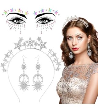 Set Diadema, Pendientes y Pegatinas