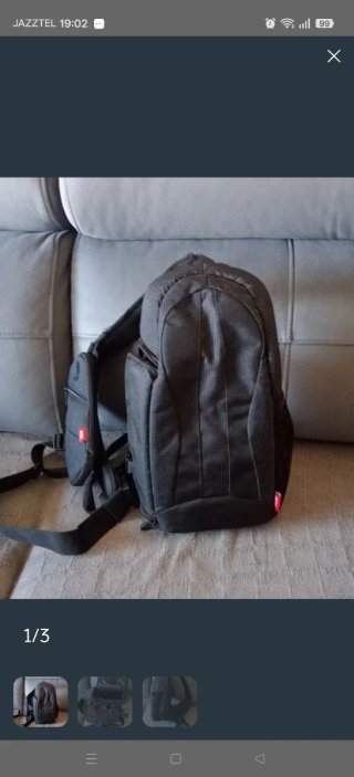 Bolsa bandolera para cámara Canon
