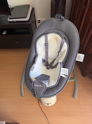 Hamaca eléctrica bebé 0-6 meses (hasta 9kg)