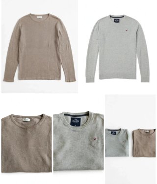 Lote 2 Jerséis Hollister y Lefties Talla M y S