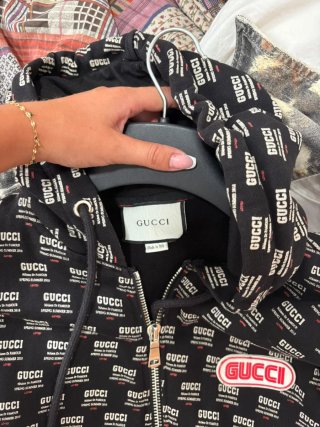 Sudadera con Capucha Gucci Negra
