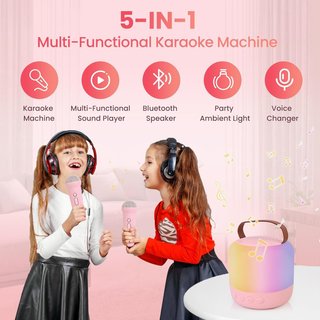Micrófonos Karaoke Infantil Bluetooth Aiunaom