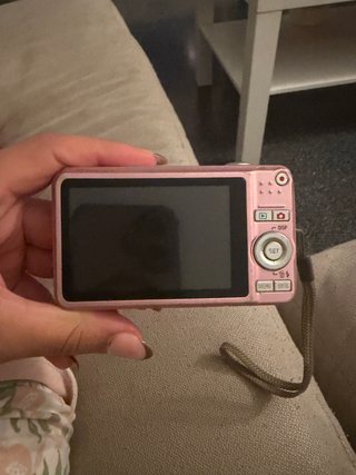 Cámara digital Casio rosa