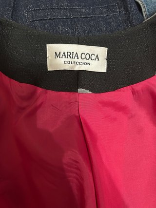 Giacca Maria Coca Taglia S in seta e poliestere