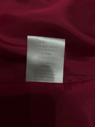 Giacca Maria Coca Taglia S in seta e poliestere