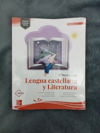 Lengua castellana y Literatura 1.º Bachillerato...