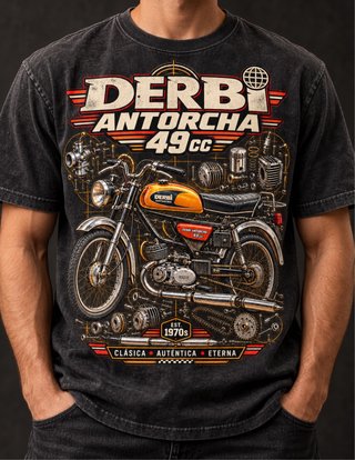 Camiseta Derbi Antorcha 49cc