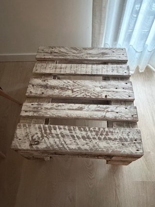 Mesa Auxiliar de Palet con Ruedas