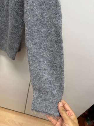Jersey gris de punto