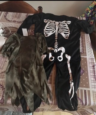Costumi Halloween bimbo 3-4 anni