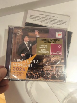 CD New Year's Concert 2024 Wiener Philharmoniker