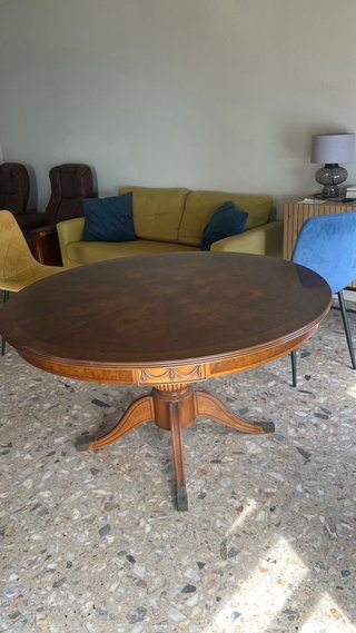 Mesa de Comedor Extensible de Cerezo