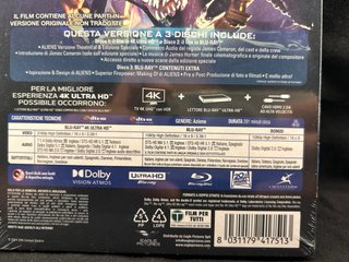 Aliens - Edizione 4K UHD + Blu-ray + Bonus Disc