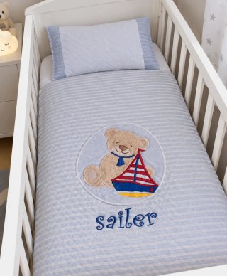 Edredón y Funda de Almohada bebé
