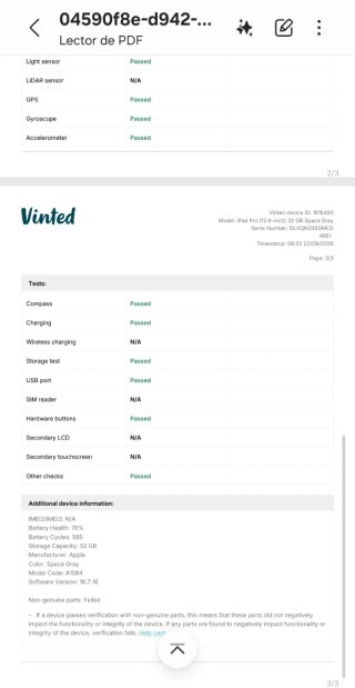 iPad Pro 12.9 1ª Gen