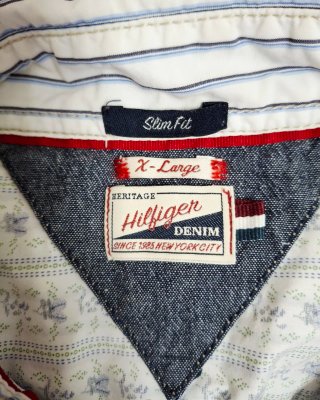 Camisa Tommy Hilfiger de Rayas