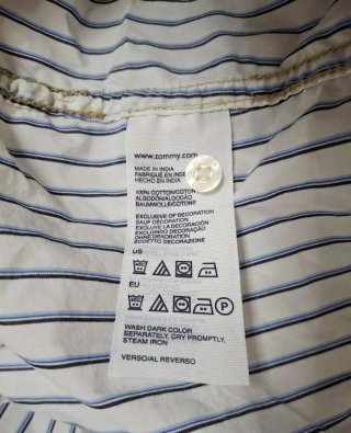 Camisa Tommy Hilfiger de Rayas