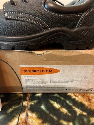 Zapatos de seguridad negros talla 41