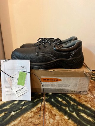 Zapatos de seguridad negros talla 41