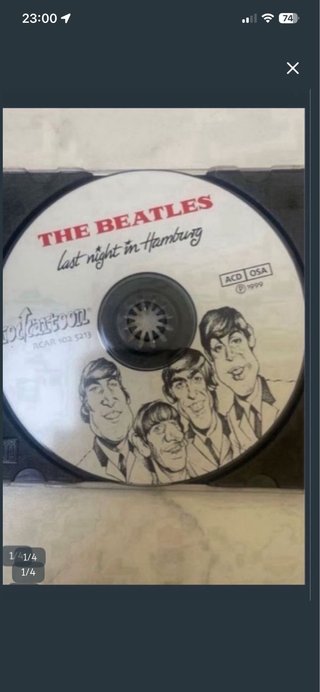 CD The Beatles Last Night in Hamburg