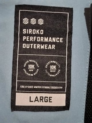 Chaqueta Esquí Siroko W2 Beluga Talla L