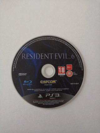 Resident Evil 6 (PlayStation 3). Solo disco