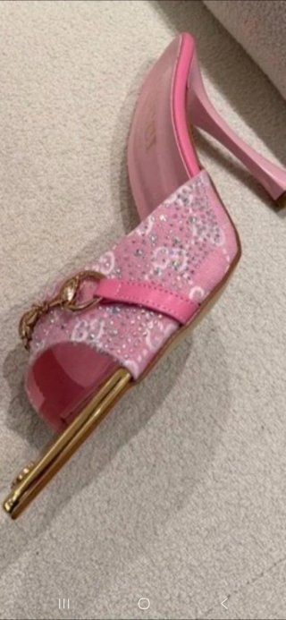Sandalias Gucci Rosa