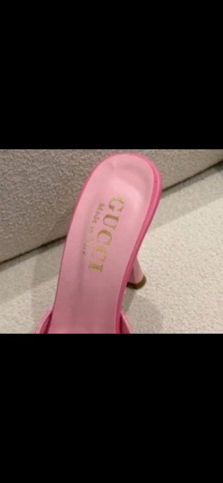 Sandalias Gucci Rosa
