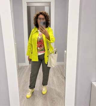 Parka Poupée Chic Lima Flúor Talla 42