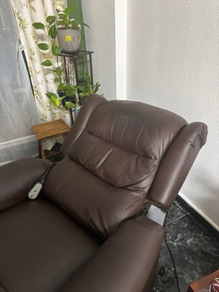 Sillón Relax Eléctrico Reclinable Marrón