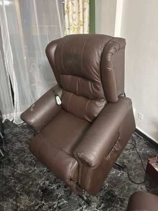 Sillón Relax Eléctrico Reclinable Marrón