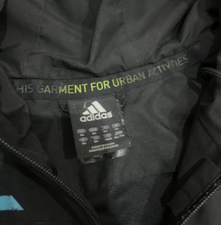 Chubasquero Cortavientos Adidas Vintage